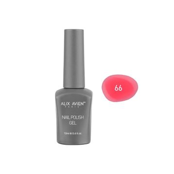 Alix Avien Neon Pembe Nail Uv Gel Polish 66 12 ml Kalıcı Oje