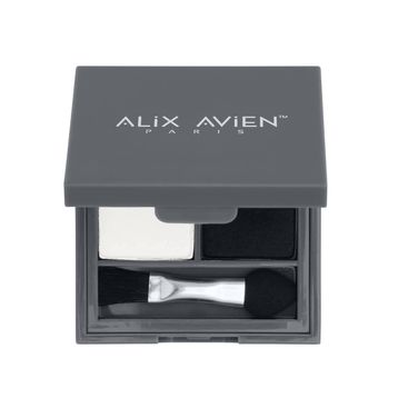 Alix Avien No:201 Duo White & Black Velvet 3 gr Eyeshadow Göz Farı