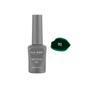 Alix Avien Ördek Yeşili Nail Uv Gel Polish 90 12 ml Kalıcı Oje