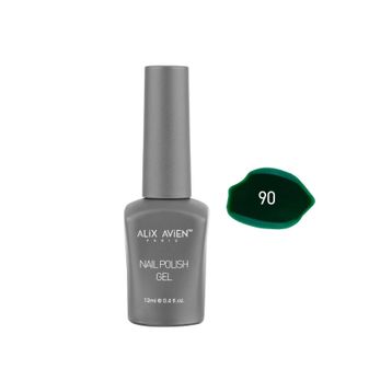 Alix Avien Ördek Yeşili Nail Uv Gel Polish 90 12 ml Kalıcı Oje