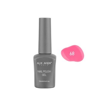 Alix Avien Pembe Nail Uv Gel Polish 68 12 ml Kalıcı Oje