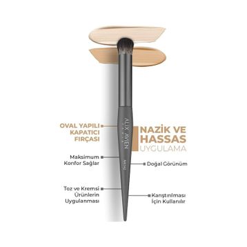 Alix Avien Round Oval Yapılı Kapatıcı Fırçası