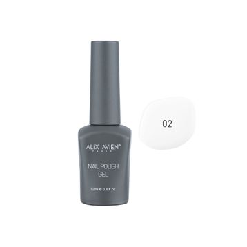 Alix Avien UV Kalıcı 02 Beyaz Jel Oje