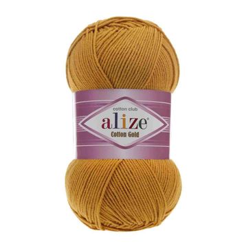 Alize 002 Hardal Cotton Gold El Örgü İpi