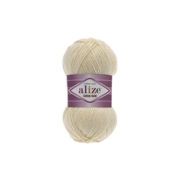 Alize 01 Krem 5'li Cotton Gold El Örgü İpi