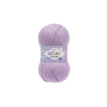 Alize 027 Lila Şekerim Bebe El Örgü İpi