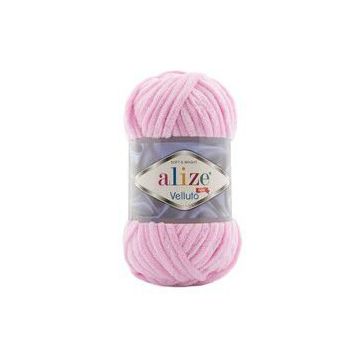 Alize 031 Bebe Pembe Velluto 100 gr El Örgü İpi