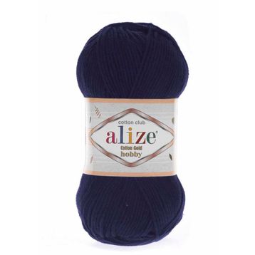 Alize 058 Lacivert 50 gr Cotton Gold Hobby El Örgü İpi
