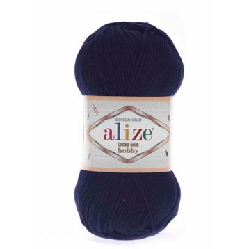 Alize 058 Lacivert 50 gr Cotton Gold Hobby El Örgü İpi