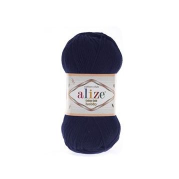 Alize 058 Lacivert 50 gr Cotton Gold Hobby El Örgü İpi