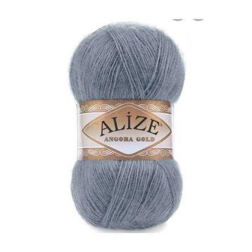 Alize 087 Angora Gold Simli El Örgü İpi