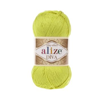 Alize 109 Limon 5'li Diva El Örgü İpi