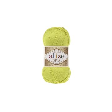 Alize 109 Limon 5'li Diva El Örgü İpi