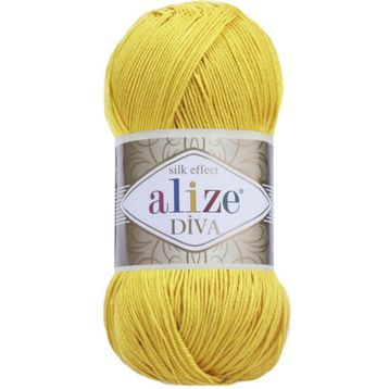 Alize 110 Sarı Diva El Örgü İpi