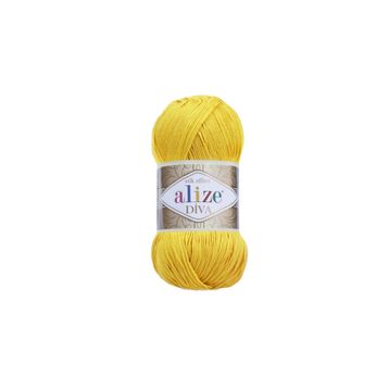 Alize 110 Sarı Diva El Örgü İpi