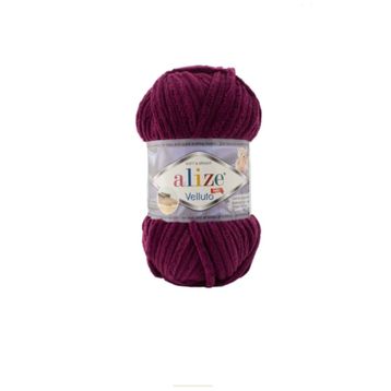 Alize 111 Mürdüm Velluto 100 gr El Örgü İpi