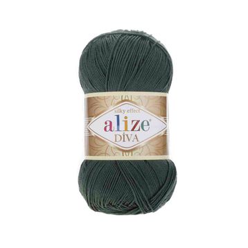 Alize 131 Haki Diva El Örgü İpi