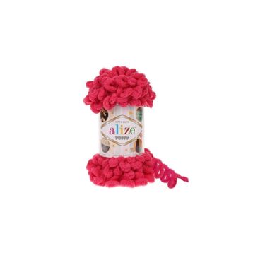 Alize 149 fuşya 5'li Puffy El Örgü İpi