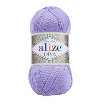 Alize 158 Diva Hazare Çiçeği 100 gr Örgü İpi