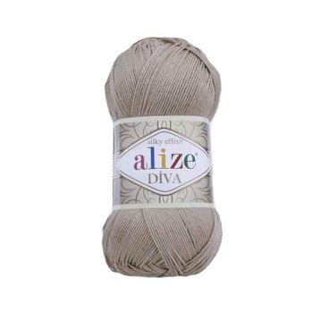 Alize 167 Bej Diva El Örgü İpi