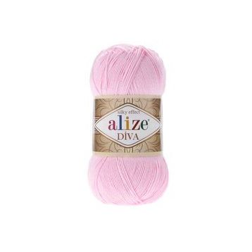 Alize 185 Bebek Pembesi Diva El Örgü İpi