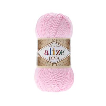 Alize 185 Bebek Pembesi Diva El Örgü İpi