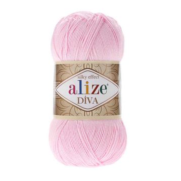 Alize 185 Bebek Pembesi Diva El Örgü İpi