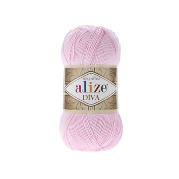 Alize 185 Bebek Pembesi Diva El Örgü İpi