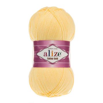 Alize 187 açık Sarı 5'li Cotton Gold El Örgü İpi