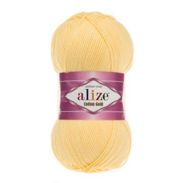 Alize 187 açık Sarı 5'li Cotton Gold El Örgü İpi