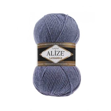 Alize 203 Denim Melanj Lanagold El Örgü İpi