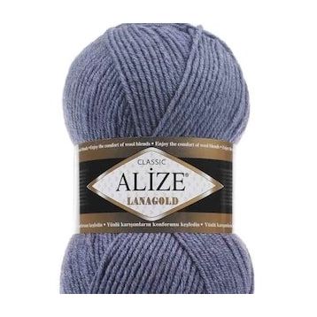 Alize 203 Denim Melanj Lanagold El Örgü İpi