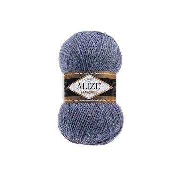 Alize 203 Denim Melanj Lanagold El Örgü İpi