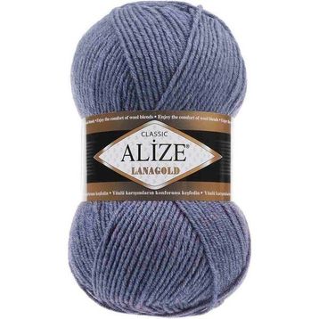 Alize 203 Denim Melanj Lanagold El Örgü İpi