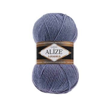 Alize 203 Denim Melanj Lanagold El Örgü İpi