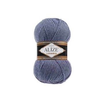 Alize 203 Denim Melanj Lanagold El Örgü İpi