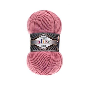 Alize 204 Pembe Superlana Midi El Örgü İpi