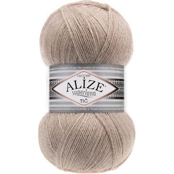Alize 207 Açık Kahve Superlana 100 gr Örgü İpi