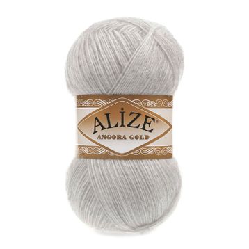 Alize 208 açık Gri Melanj 5'li Süperlana Maxi El Örgü İpi