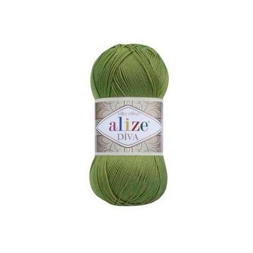 Alize 210 Yeşil Diva El Örgü İpi