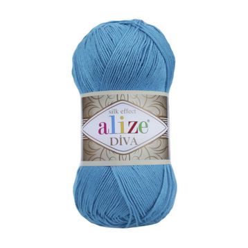 Alize 245 Turkuaz Mavi 5'li Diva El Örgü İpi