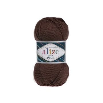 Alize 26 Kahve 5'li Diva El Örgü İpi