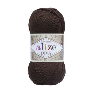 Alize 26 Kahve 5'li Diva El Örgü İpi