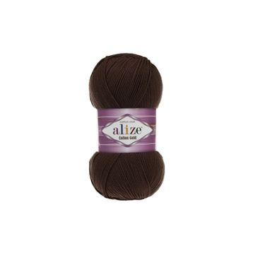 Alize 26 Kahverengi Cotton Gold Amigurumi Örgü İpi