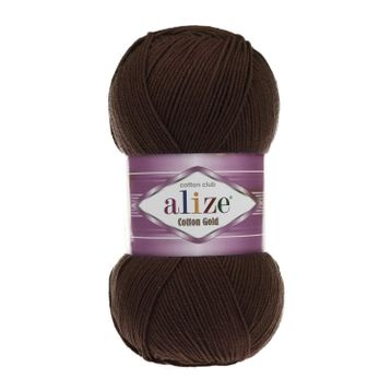 Alize 26 Kahverengi Cotton Gold Amigurumi Örgü İpi
