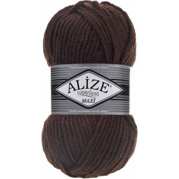 Alize 26 Kahverengi Cotton Gold Amigurumi Örgü İpi