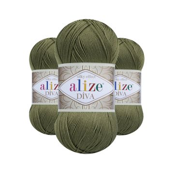 Alize 273 Kamuflaj Diva El Örgü İpi
