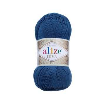 Alize 279 Gece Mavisi 5'li Diva El Örgü İpi