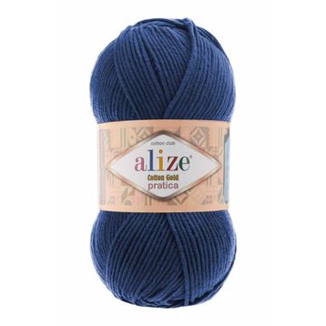 Alize 279 Gece Mavisi Cotton Gold Pratica El Örgü İpi
