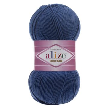 Alize 279 Gece Mavisi Cotton Gold Pratica El Örgü İpi